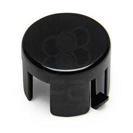 LayerShift RetroCaps 24MM Concave Plunger for OBS(X) - Black