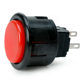 Seimitsu PS-14-D 24mm Pushbutton Red/Black
