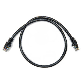2 foot RJ45/Cat6 Ethernet Cable - Black
