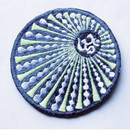 Patch - Blue/Green Rays With Om