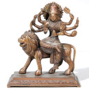 Bronze Devi Durga Statue 