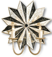 Currey and Company Starburst Wall Sconce