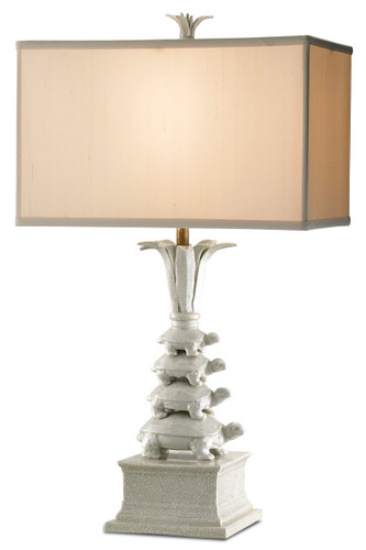 Turtle lamp from Currey and company