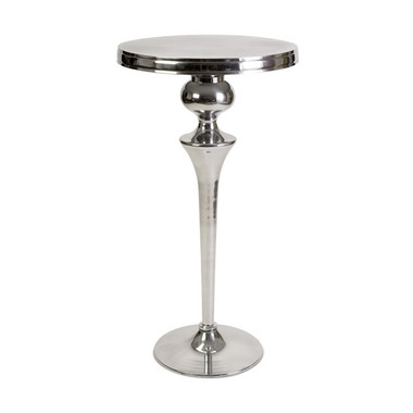 Description: Once considered a precious metal, aluminum is sculpted into symmetric shapes once common to traditional furniture design
Dorset Aluminum Bar Table
 
SKU:   20017
Dimensions: (40"h x 21.5"d)