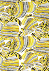 Design Inspiration
Trina Turk Indoor / Outdoor This watery print of marine life was adapted from Trina's apparel collection. It combines a brightly colored palette with a swirling allover design, creating a bold novelty print for coastal homes, poolside or indoor casual spaces alike.