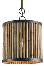 Natural Avrett pendant by currey and company