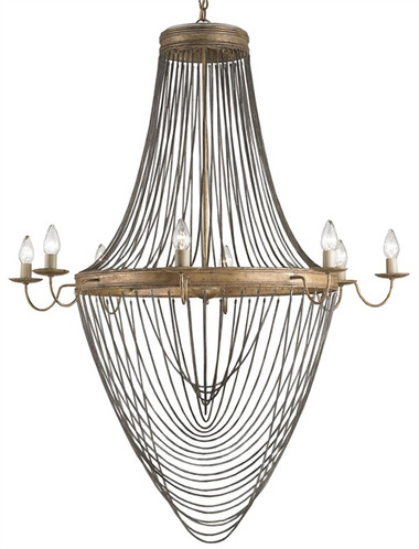 Currey and Company Large Lucien Chandelier