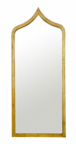 adina mirror in gold leaf by worlds away
