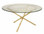 GOLD LEAFED BAMBOO COFFEE TABLE BASE by Worlds Away