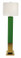 Charlotte-GR Green lacquered floor lamp by Worlds Away