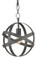 Wrought Iron with Blacksmith Finish Pendant Light by Currey & Co.