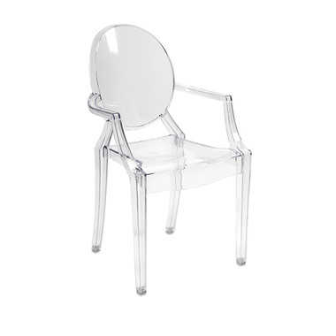 Davante Clear Ghost Chair