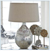 Regina Andrew Antiq Merc Glass Wine Sphere Lamp