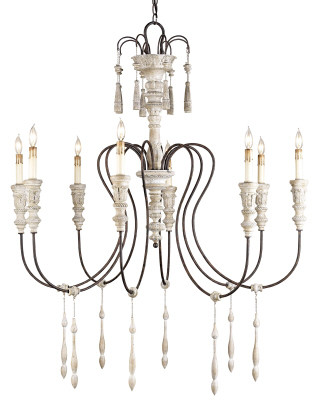 Currey & Company Hannah Chandelier - Thumbnail 3