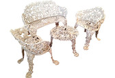 Antique Iron Garden Set, 4 Pcs