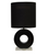 Leslie Blk table lamp from Worlds Away