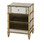 Perfectly practical and packed with style, this Hollywood Regency style side table is chic and enticing.
