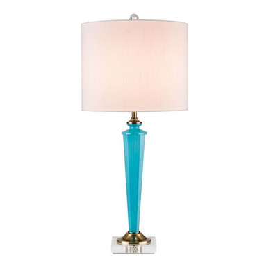 With a luscious Light Blue finish, the AndalucÃ­a Table Lamp is stylish and sophisticated.