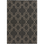 An outdoor rug with an elegant black alfresco design for your home.