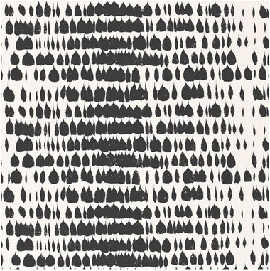 DESIGN INSPIRATION

Reproduced from a cotton print by interior designer Michael Taylor in 1963, this graphic, feather-like pattern resembles brush strokes across a canvas, and is a wonderful example of mid-twentieth-century modern textile design. Now produced on a 48" wide, non-woven wallcovering ground, it is printed in its original scale and striking black-on-white color, as well as sophisticated silver-on-white.