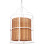 JESS WHITE GESSO PENDANT WITH NATURAL RATTAN SHADE
Item Dimensions: 13"DIA X 22.5"H
Watts: 100W
Shade Dimensions: 10" X 10" X 11