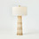 Dimensions
Overall 35"H x 18"Dia. (40.7 lbs)
Base 27.75"H x 7"Dia.
Shade 10"H x 18"Dia.
Rd Cylinder Finial 1.5"H x 1.75"Dia.
Harp 8.5"H

Holds a 3 Way - 50/10/150Watt Type "A" lamp bulb, 150W Max
8' clear silver cord, 3-way switch at socket
Round drum hardback shade covered in Off-White Linen fabric
UL Listed
Brass
Dust with dry cloth
Light bulb not included