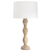 Crew Travertine Lamp 
