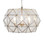 3' MATCHING CHAIN INCLUDED

ADDITIONAL CHAIN MAY BE PURCHASED UPON REQUEST.

Diameter:24"

 
The distinctive shape of our Rozz pendant is defined by tinned-edge glass facets that sparkle and reflect the light creating a bold, eye-catching graphic statement. Stunning day or night, Rozz looks great hung solo in an entry way or paired together above your favorite Worlds Away console. 

 USES THREE 40 WATT CANDELABRA BULBS
Width:24.00"
Height:14.00"
Depth:24.00"