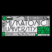 Miskatonic University class of 1937 shirt