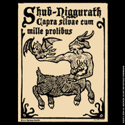 Shub-Niggurath woodcut shirt