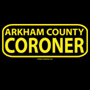Arkham County Coroner shirt