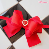 VALENTINE'S DAY BOW NECKLACE
