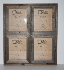 Rustic Barn Wood Window Frame (Holds 8x10 Pictures)