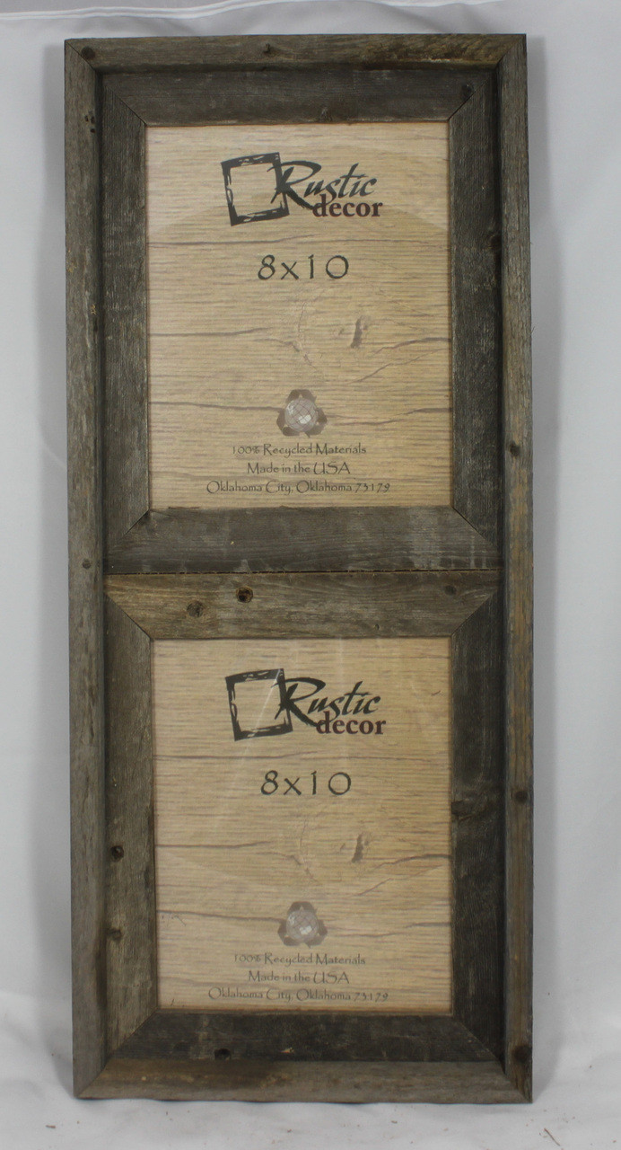 Rustic Wood Frame 8x10 Reclaimed Wood Frame 8x10 Barnwood Frame