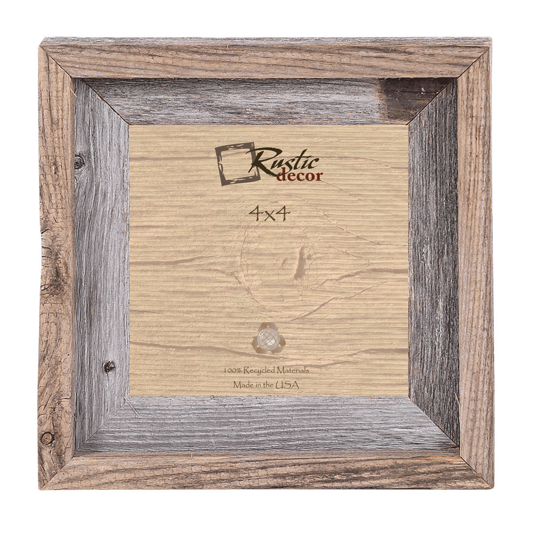 Wedding Planners Special  25 - 4x6 Rustic Reclaimed Barn Wood Standard  Photo Frame - Rustic Decor