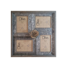 5x7 Multi-Direction Rustic Barn Wood Collage Frame