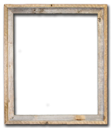 20x30 Picture Frames – Reclaimed Barn Wood Open Frame (No Plexiglass or Back)