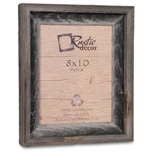 8x10 Rustic Reclaimed Barn Wood Signature Photo Frame