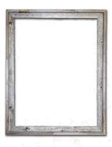 24x30 Picture Frames – Reclaimed Barn Wood Signature Open Frame (No Plexiglass or Back)