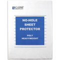 Clear Heavy Weight Sheet Protectors No Holes - 25/pk C-LINE