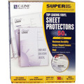 Clear Super Heavyweight Vinyl Sheet Protectors - 50/pk C-LINE
