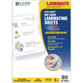 Laminating Sheets Do-It-Yourself 9" x 12" for 1 Document C-LINE