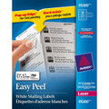 White Address Easy Peel Labels Laser 2-5/8" x 1" - 750/pk AVERY