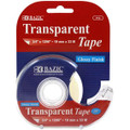 Transparent Tape 3/4" x 1296" (19 mm x 32.9 m) BAZIC