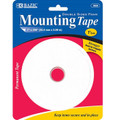 2-Sided Foam Tape 1" x 200" (25.4mm x 5.08m) BAZIC 