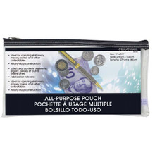 Clear plastic pouch suitable for many applications.