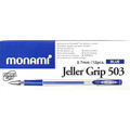 Jeller Grip Stick Pens Medium (0.7mm) 12/box - Blue MONAMI