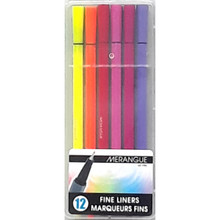12 Fine Liners in Carrying Case