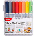 Fabric Markers 8/pk - Earth Colors MONAMI