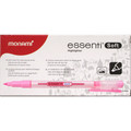 Pastel Essenti Highlighters Pen-Style 12/Box - Pink MONAMI